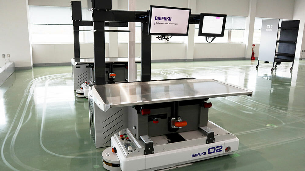 Daifuku Airport Technologies Mobile Inspection Table beats thanksgiving rush at Dallas Love Field Airport